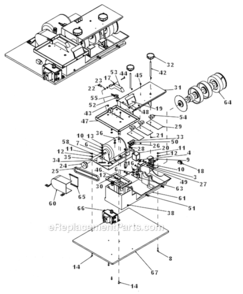 Part Location Diagram of 101196 MK Diamond Nut, Hex, 5/16 - 18